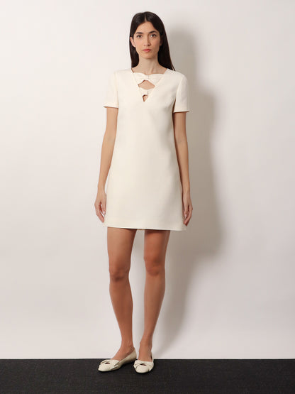 Vestito Mini in lana vergine e seta thumbnail