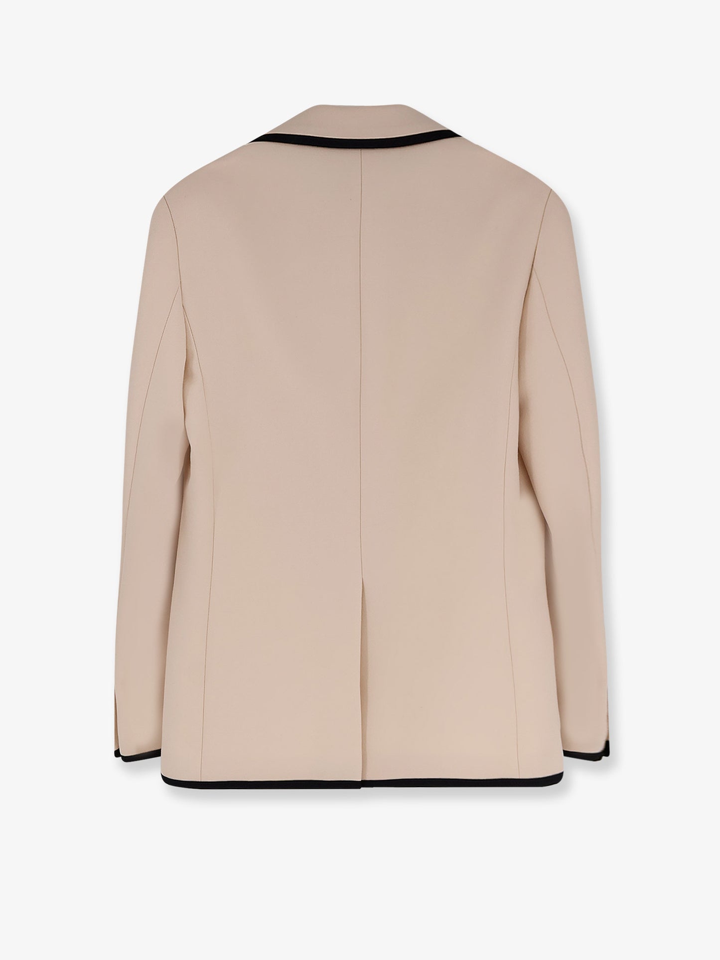 Single-breasted virgin wool blazer