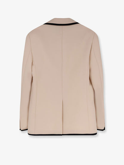 Single-breasted virgin wool blazer thumbnail