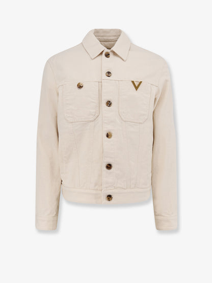 White denim jacket thumbnail