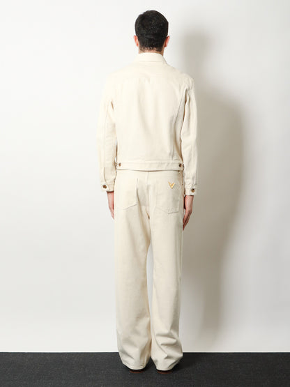 Pantaloni cinque tasche in cotone thumbnail