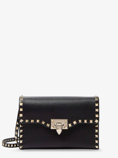 Rockstud leather crossbody bag thumbnail