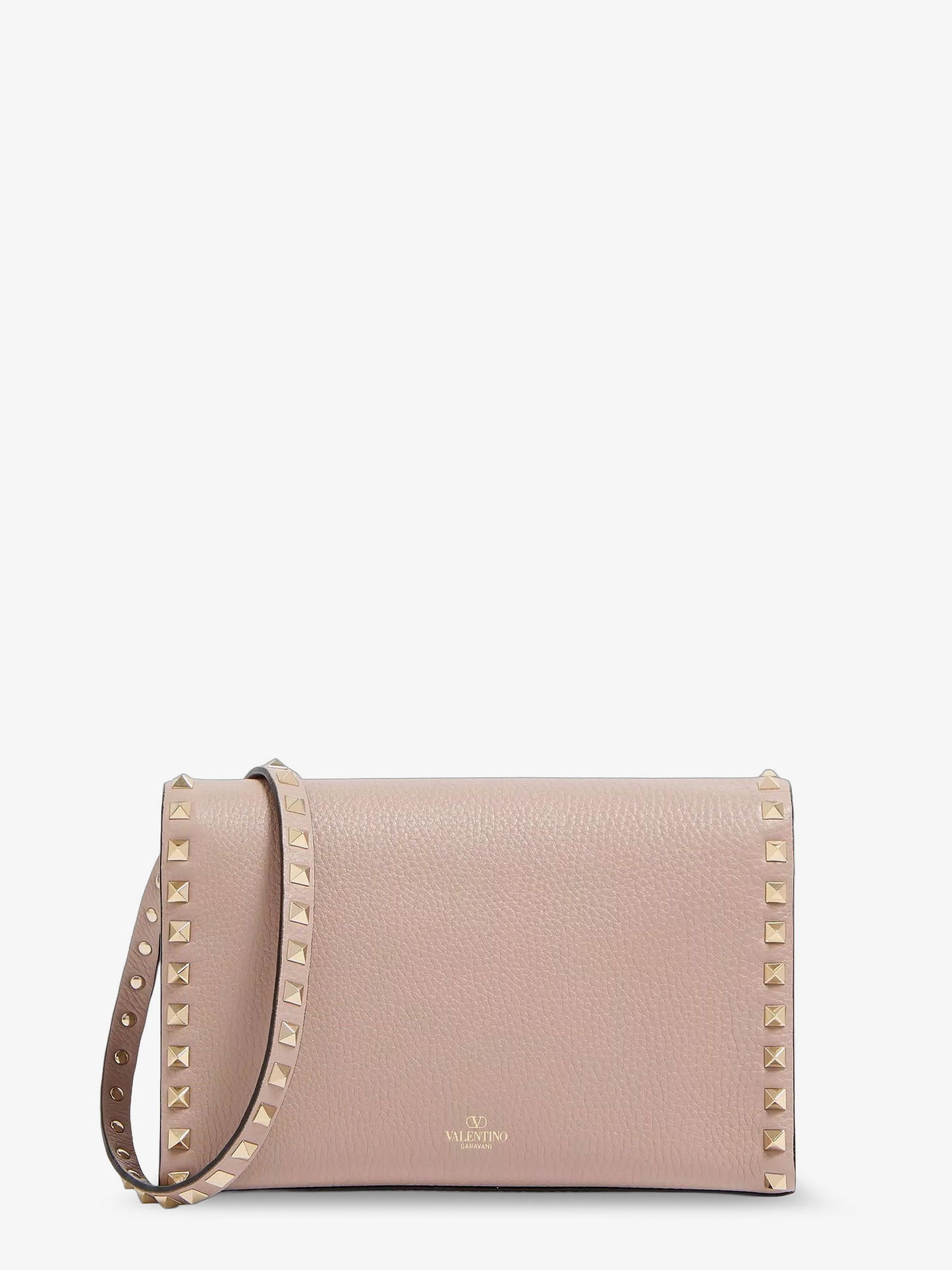 Rockstud leather crossbody bag