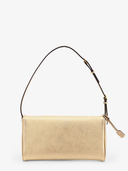 DeVain laminated leather shoulder bag thumbnail