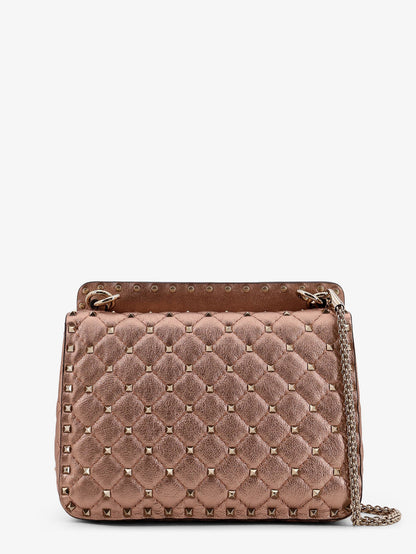 Laminated leather Rockstud Spike crossbody bag thumbnail