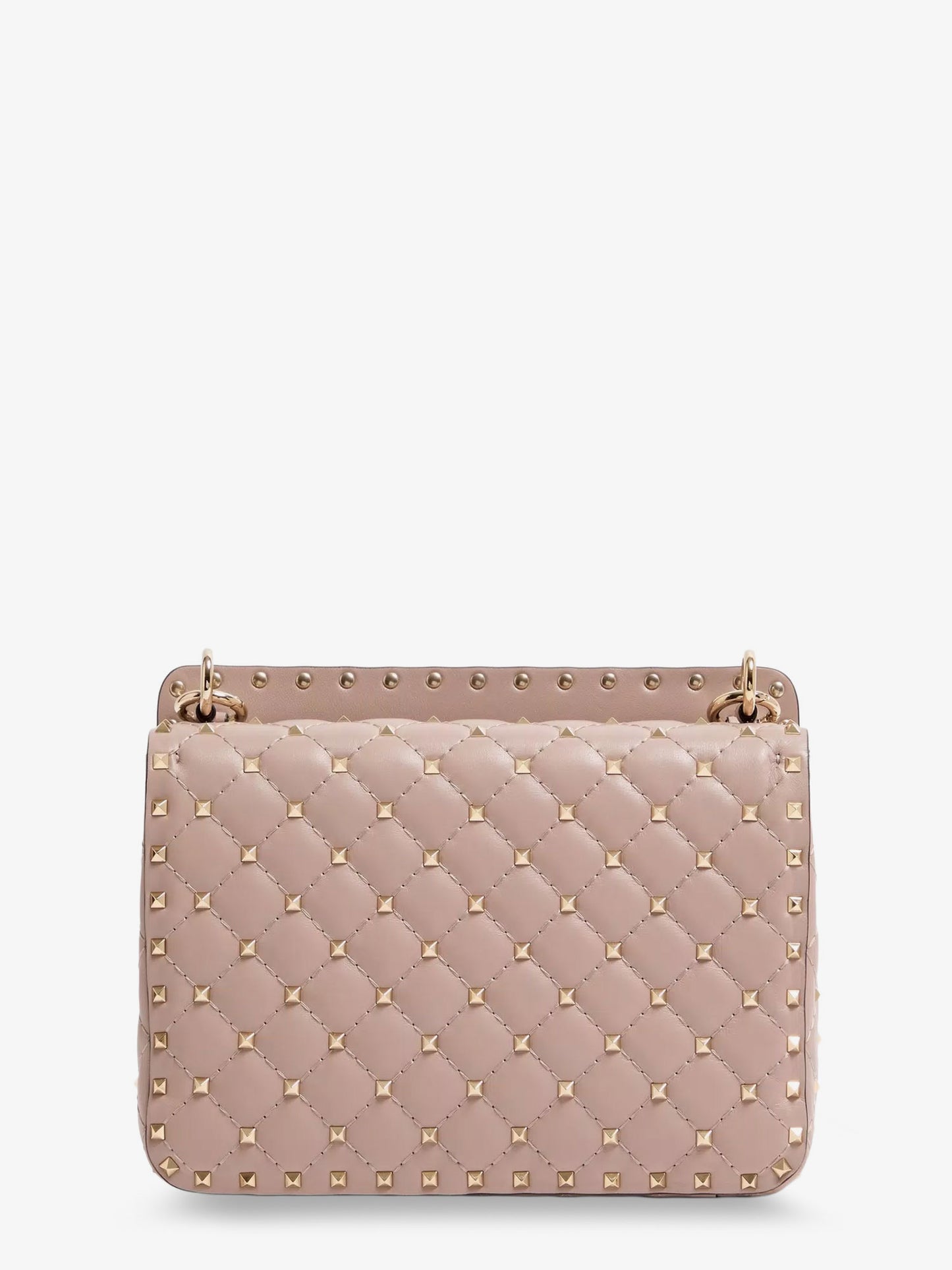 Rockstud Spike leather crossbody bag with iconic all-over studs