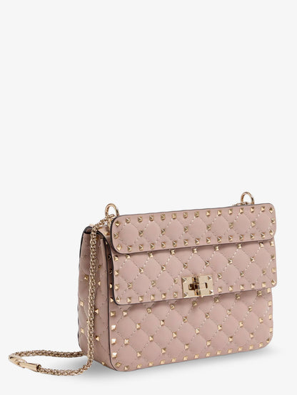 Rockstud Spike leather crossbody bag with iconic all-over studs thumbnail