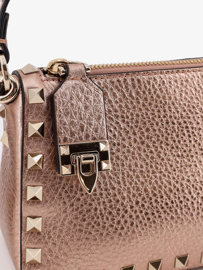 Rockstud laminated leather crossbody bag thumbnail