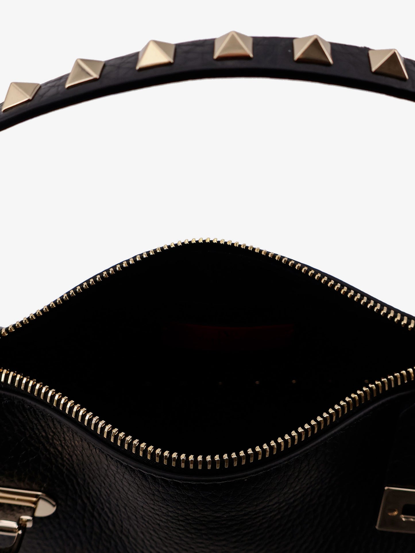 Rockstud leather crossbody bag