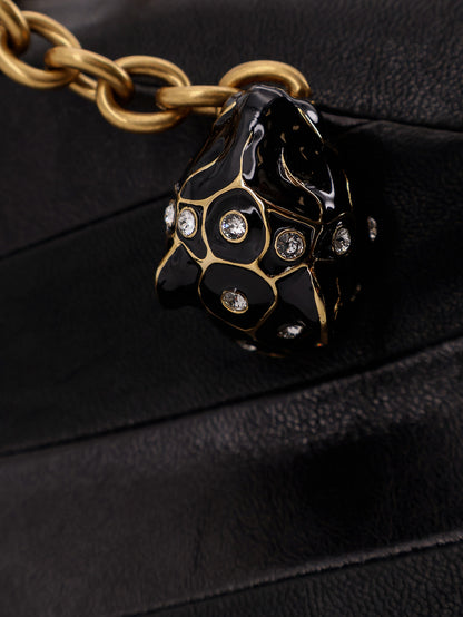 Valentino Garavani Panthea leather shoulder bag thumbnail