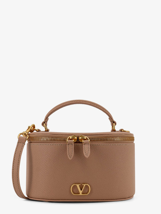 Vanity Case crossbody bag with VLogo Signature