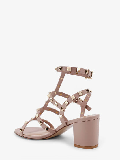 Rockstud leather sandals thumbnail
