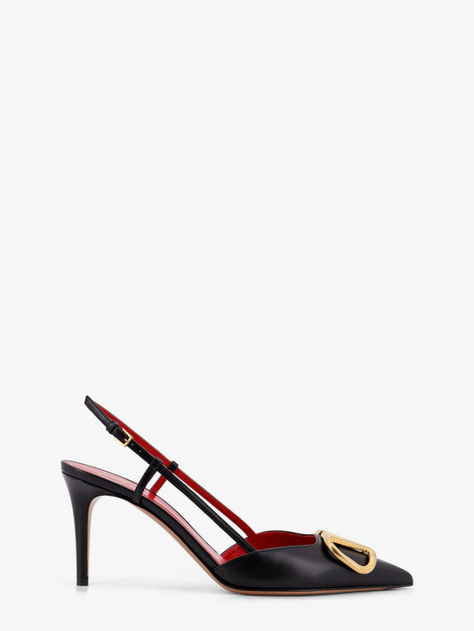 VLogo Signature leather pumps