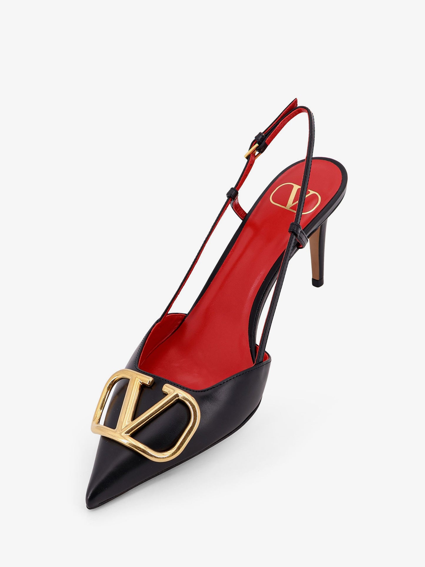 VLogo Signature leather pumps