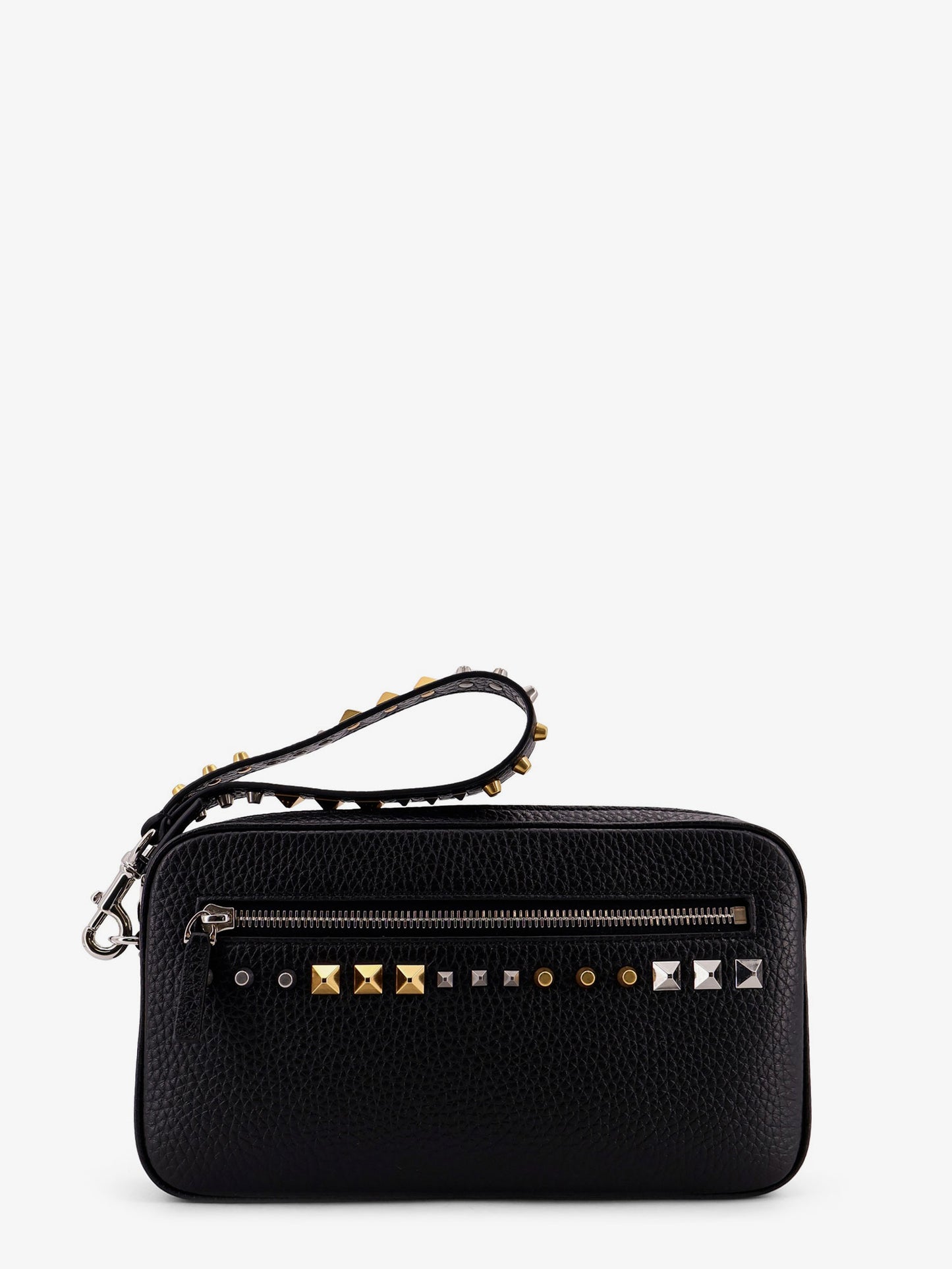 Valentino Garavani leather clutch