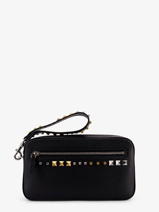 Valentino Garavani leather clutch