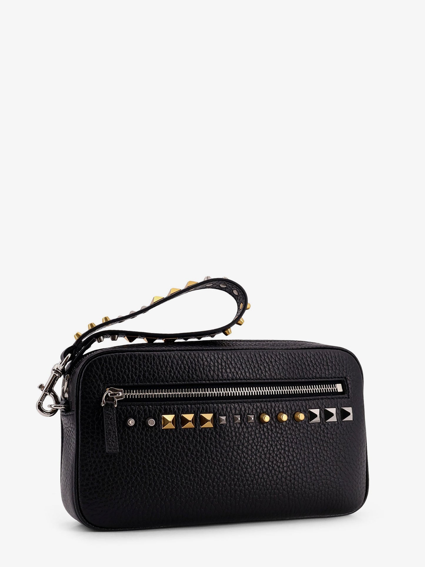 Valentino Garavani leather clutch