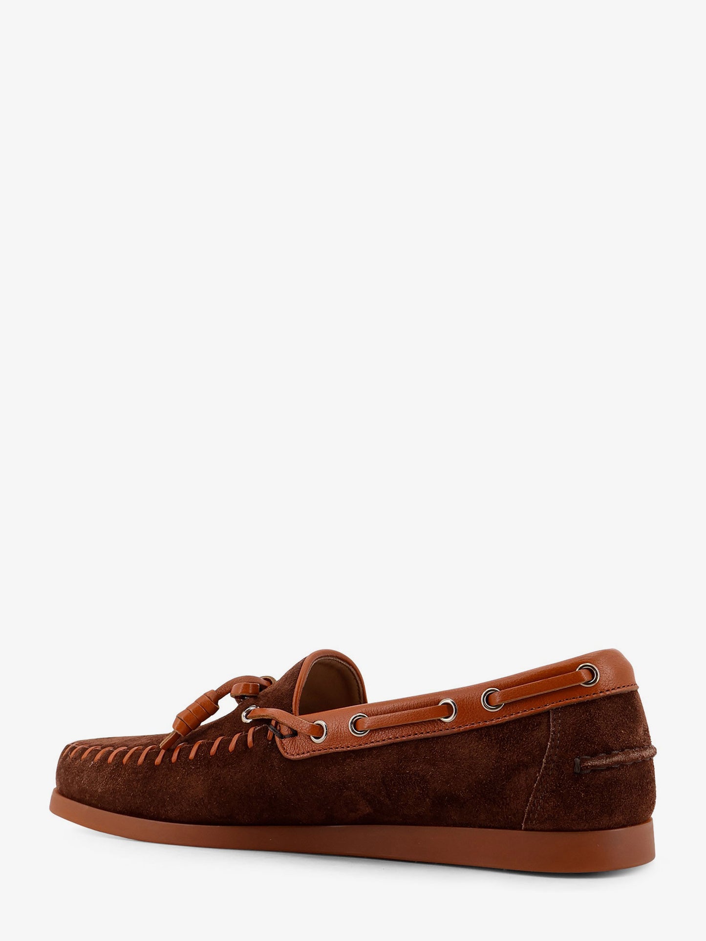 Palm Avenue leather and suede boat shoe