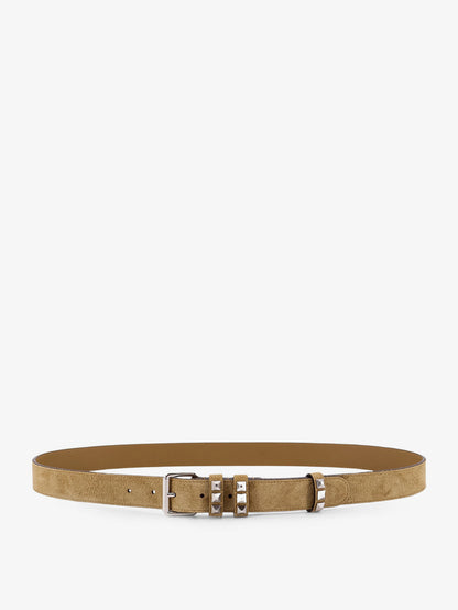 Flaneuse suede belt with iconic studs thumbnail
