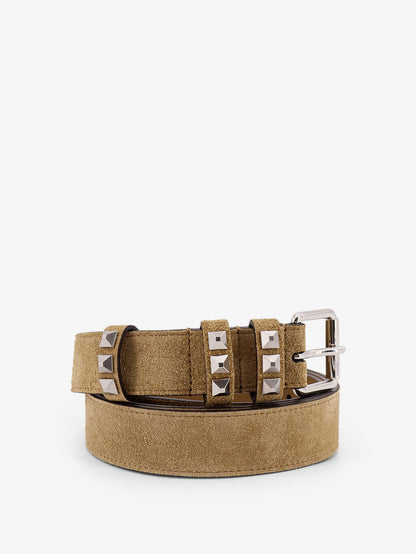 Flaneuse suede belt with iconic studs thumbnail