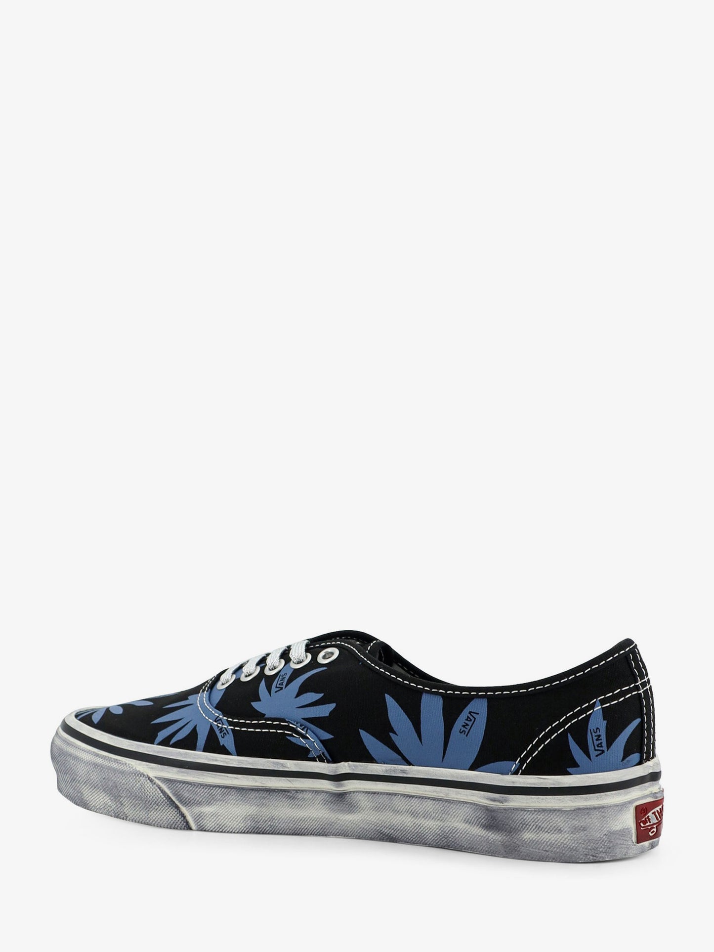 Lx authentic 44 canvas sneakers with contrasting print