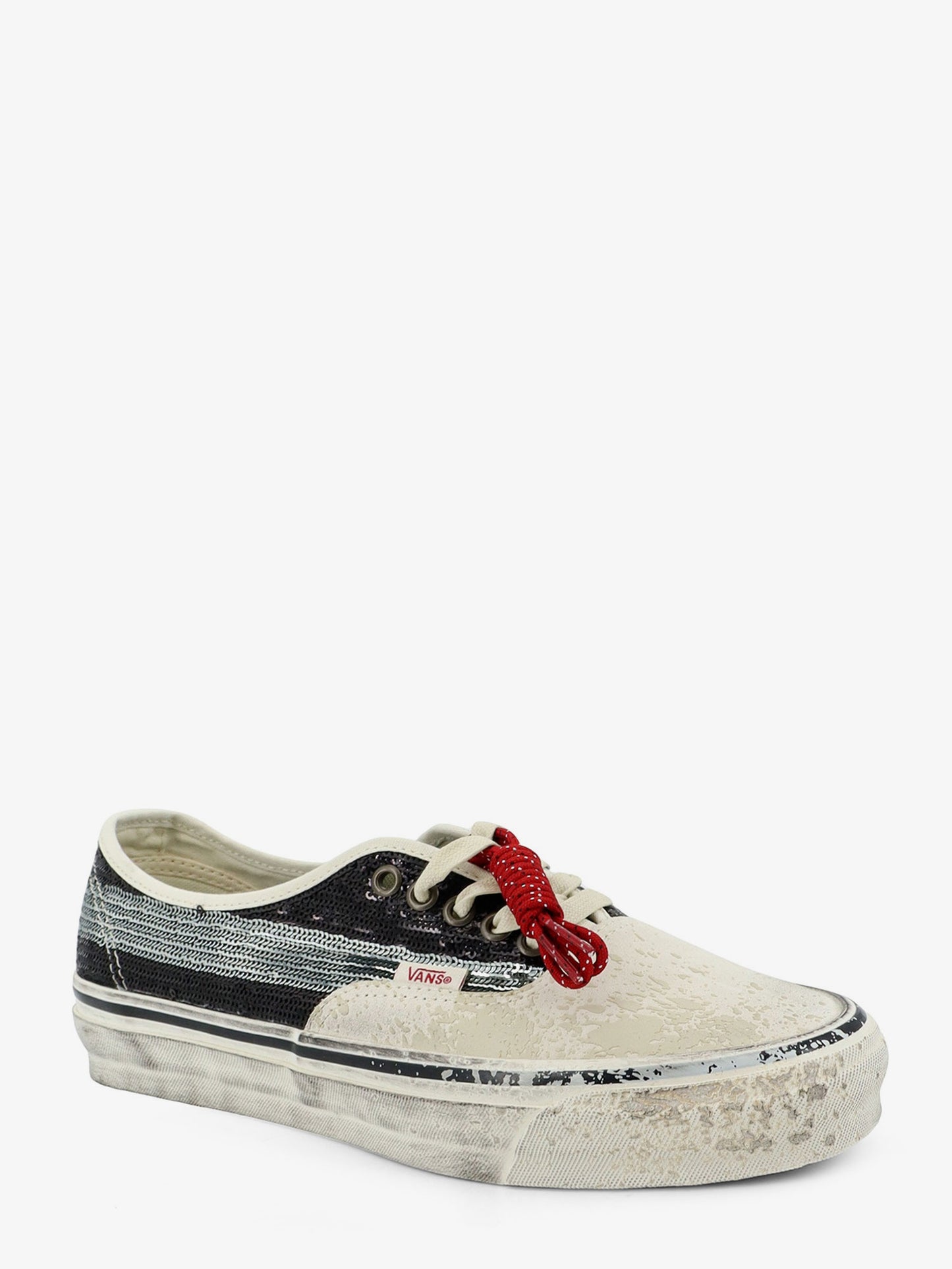 Sneakers Lx authentic 44 in suede con dettaglio in micro-paillettes laterali