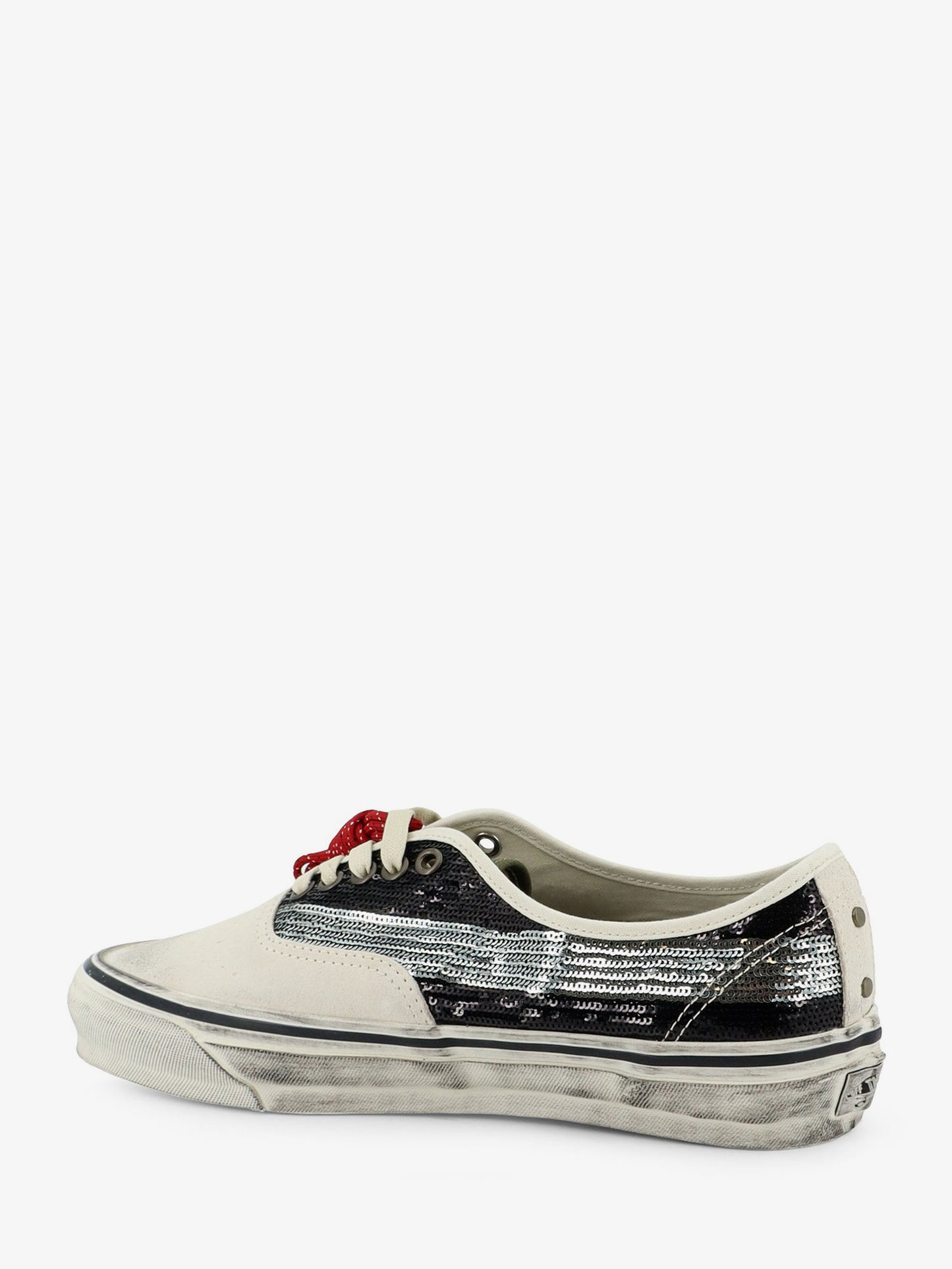 Sneakers Lx authentic 44 in suede con dettaglio in micro-paillettes laterali