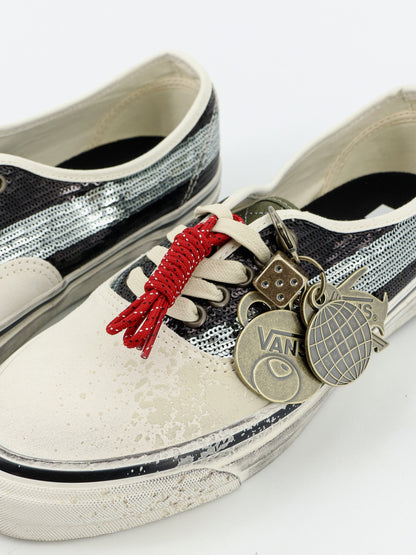 Sneakers Lx authentic 44 in suede con dettaglio in micro-paillettes laterali thumbnail