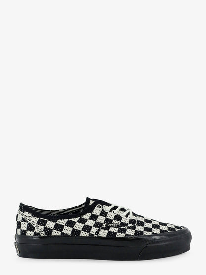 LX Authentic 44 fabric sneakers with a checkerboard pattern thumbnail