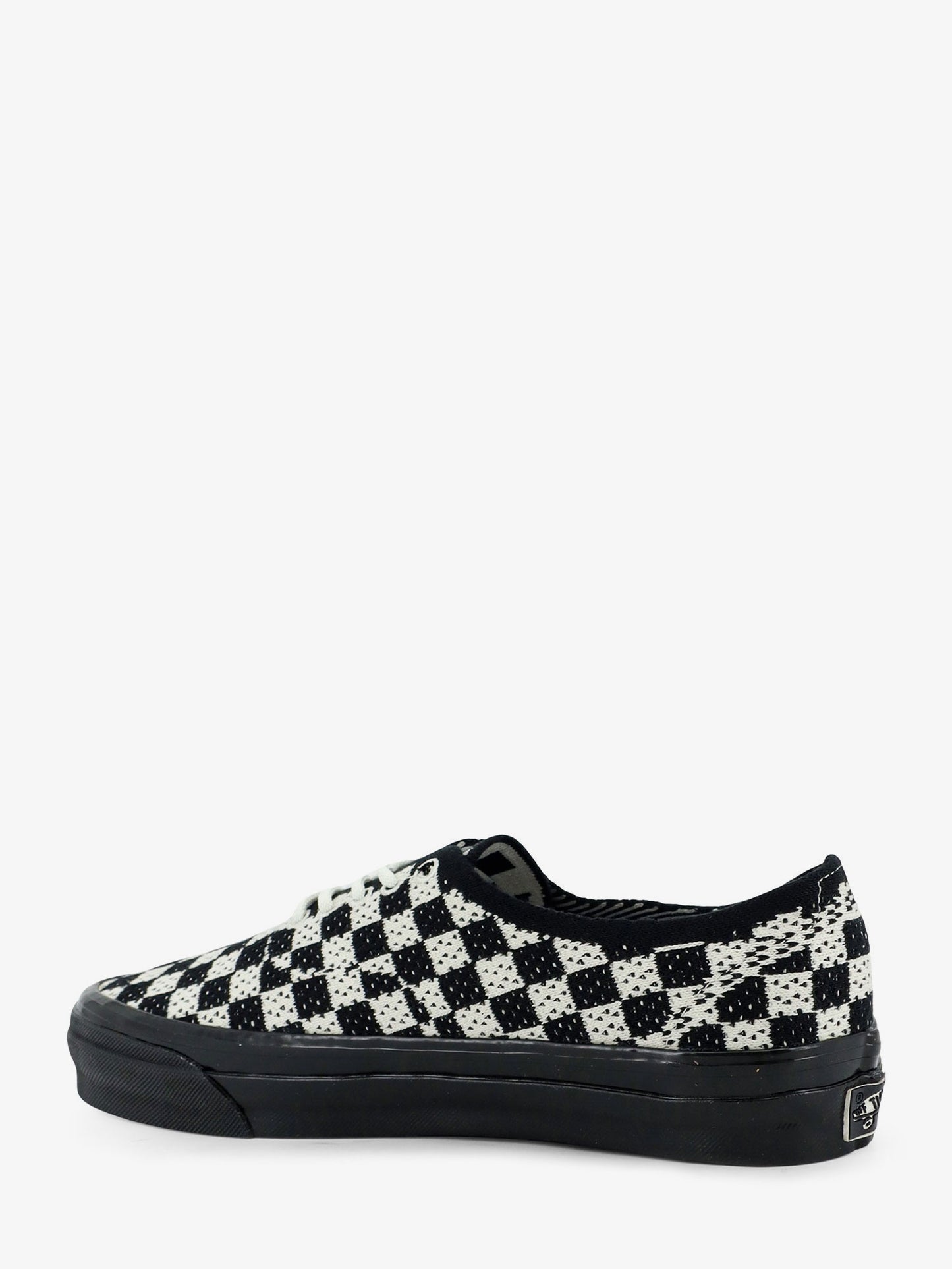 LX Authentic 44 fabric sneakers with a checkerboard pattern