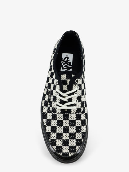 LX Authentic 44 fabric sneakers with a checkerboard pattern thumbnail