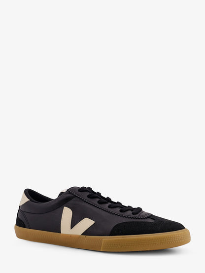 Sneakers Volley in pelle con inserti in suede thumbnail