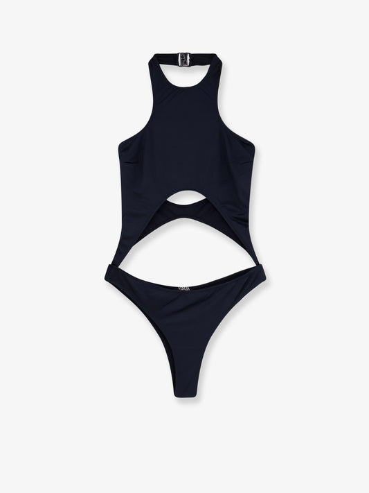 Nylon one-piece swimsuit