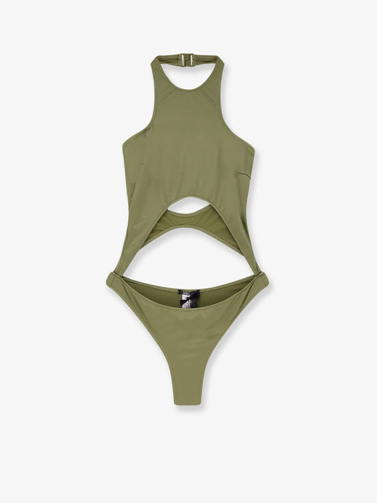 Nylon one-piece swimsuit