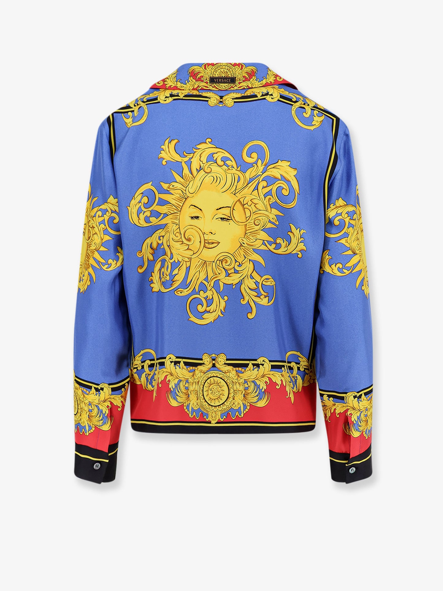 Multicolor silk shirt