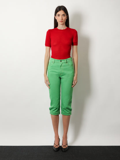 Ribbed cotton t-shirt thumbnail