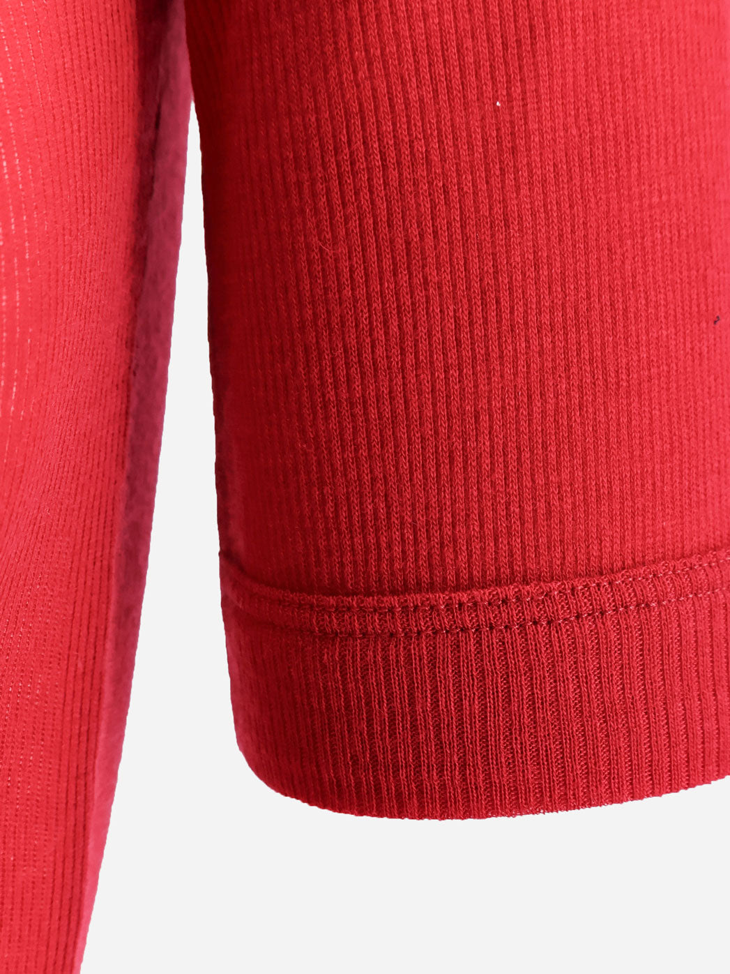Ribbed cotton t-shirt