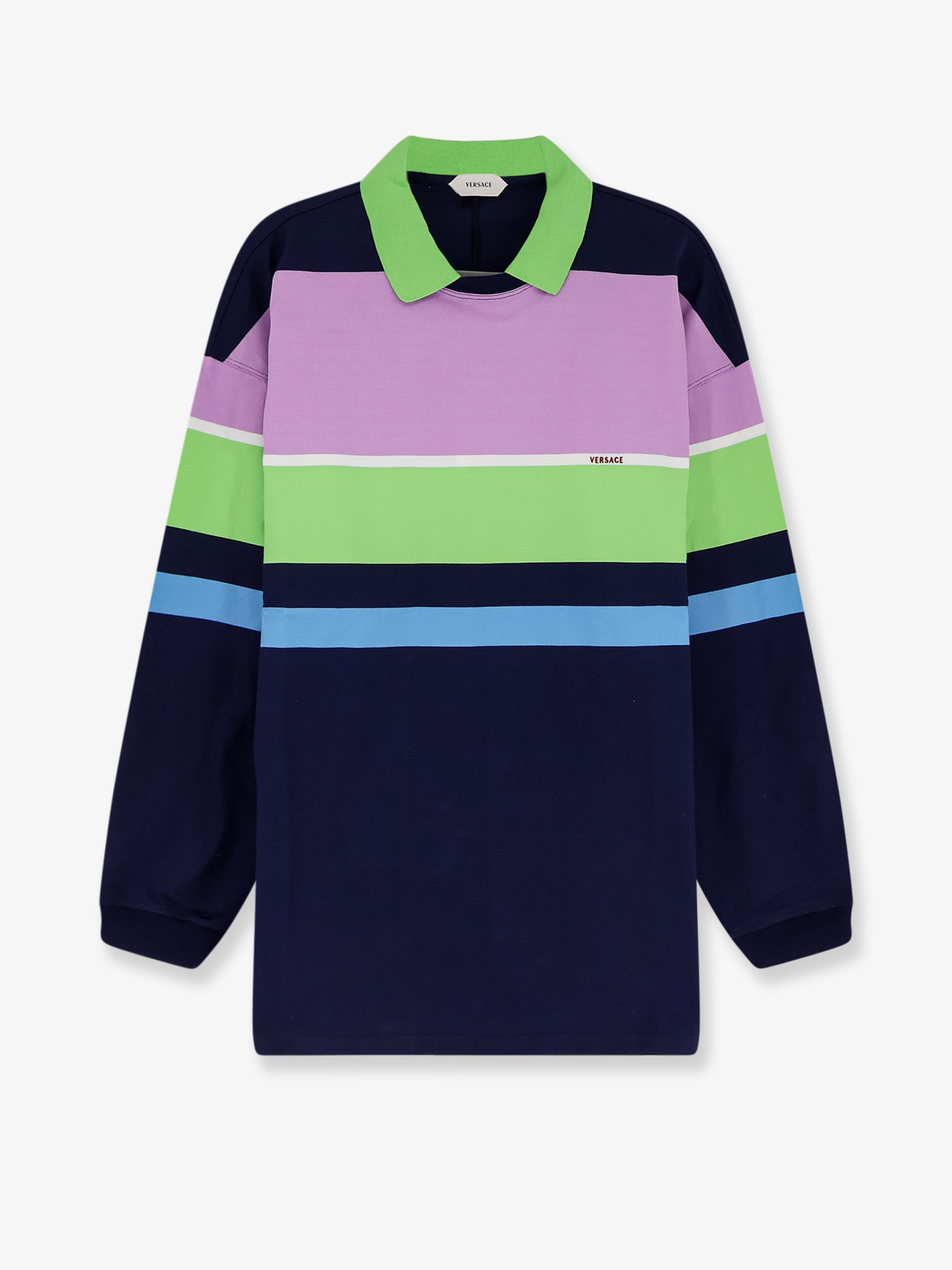 Multicolor stripes cotton sweatshirt