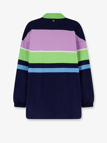 Multicolor stripes cotton sweatshirt thumbnail