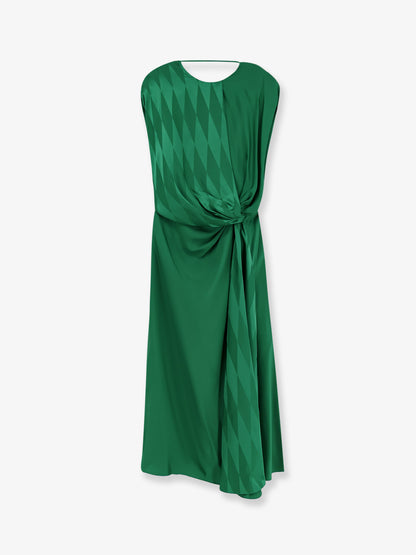 Cocktail viscose and silk dress thumbnail