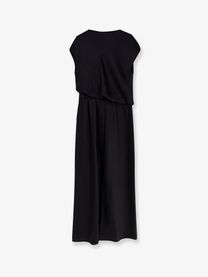 Satin long dress thumbnail