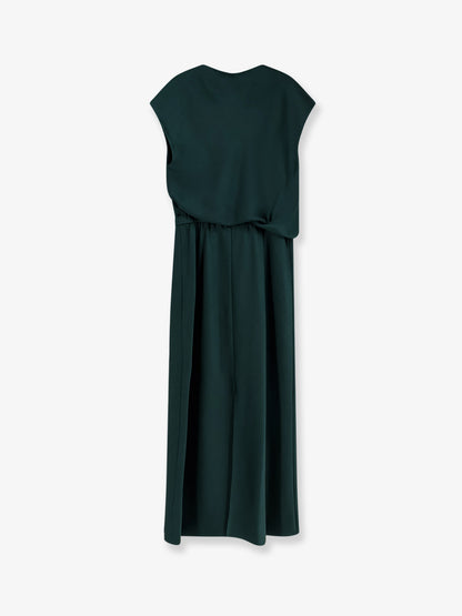 Vestito lungo in satin thumbnail