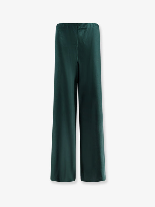 Satin trousers