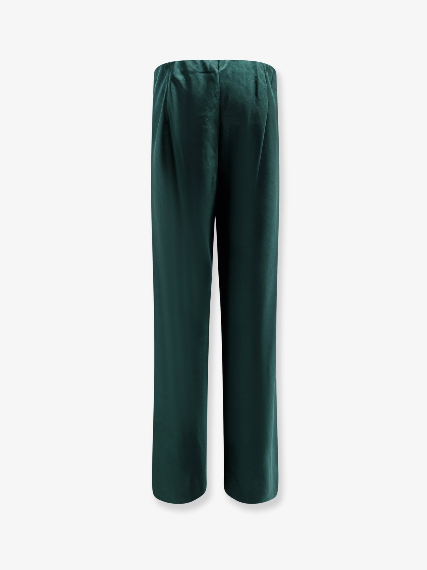 Satin trousers