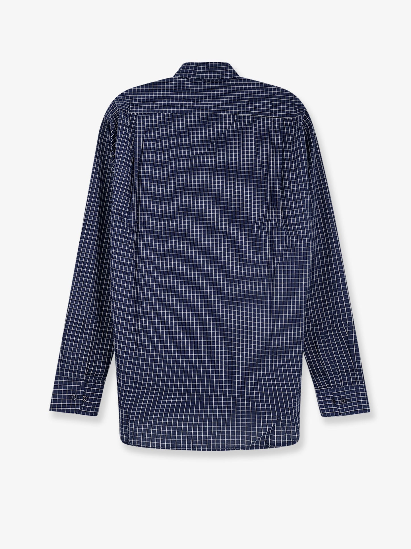 Cotton shirt with Plaid print