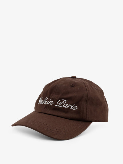 Denim hat with embroidery on the front thumbnail