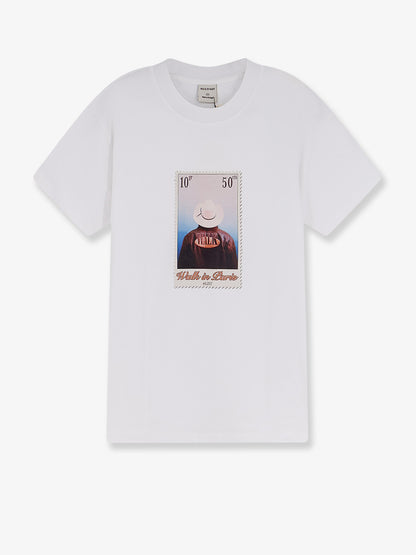 Cotton t-shirt with "Leather jacket" print on the front thumbnail