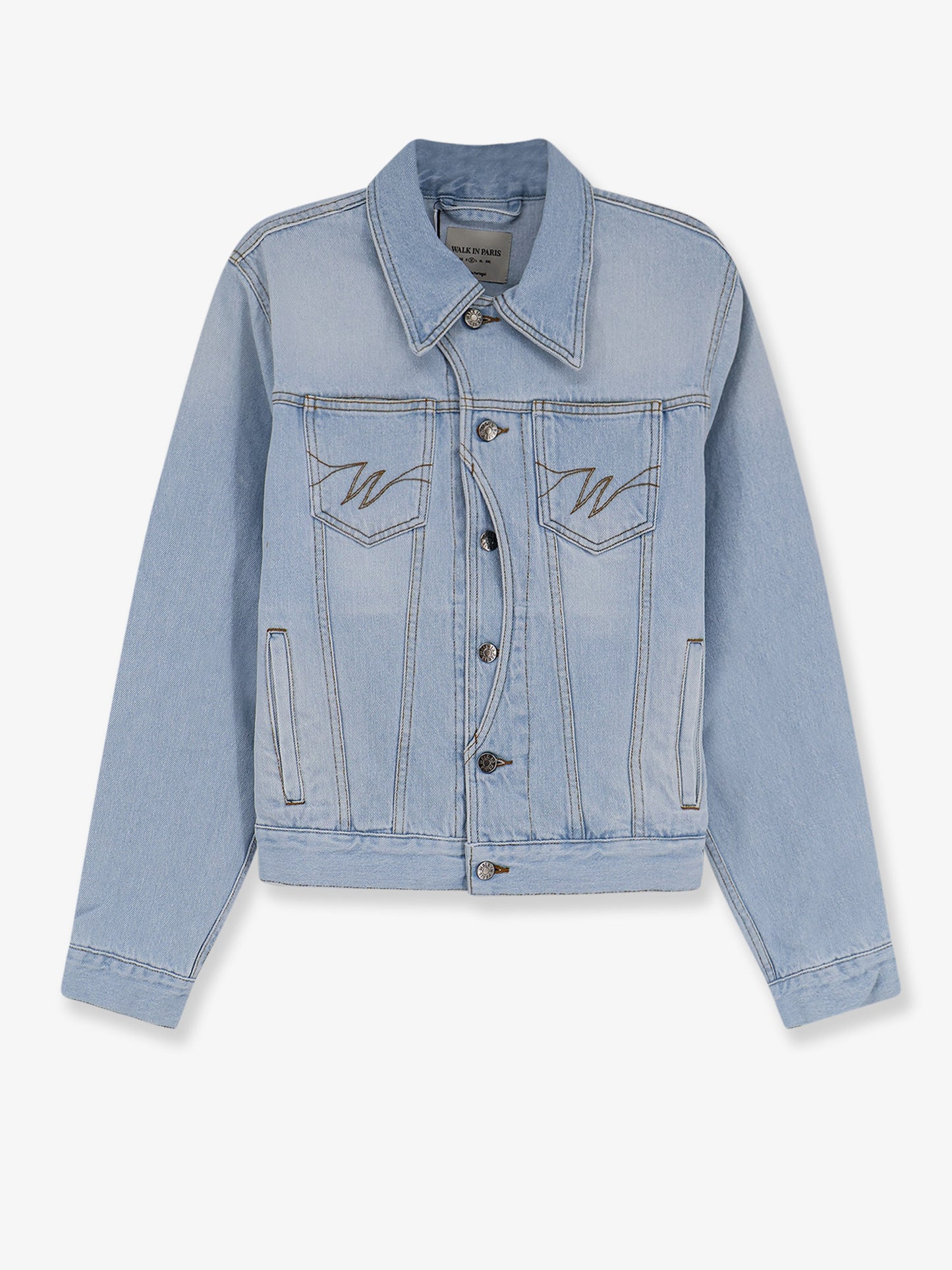 Postman blue denim jacket