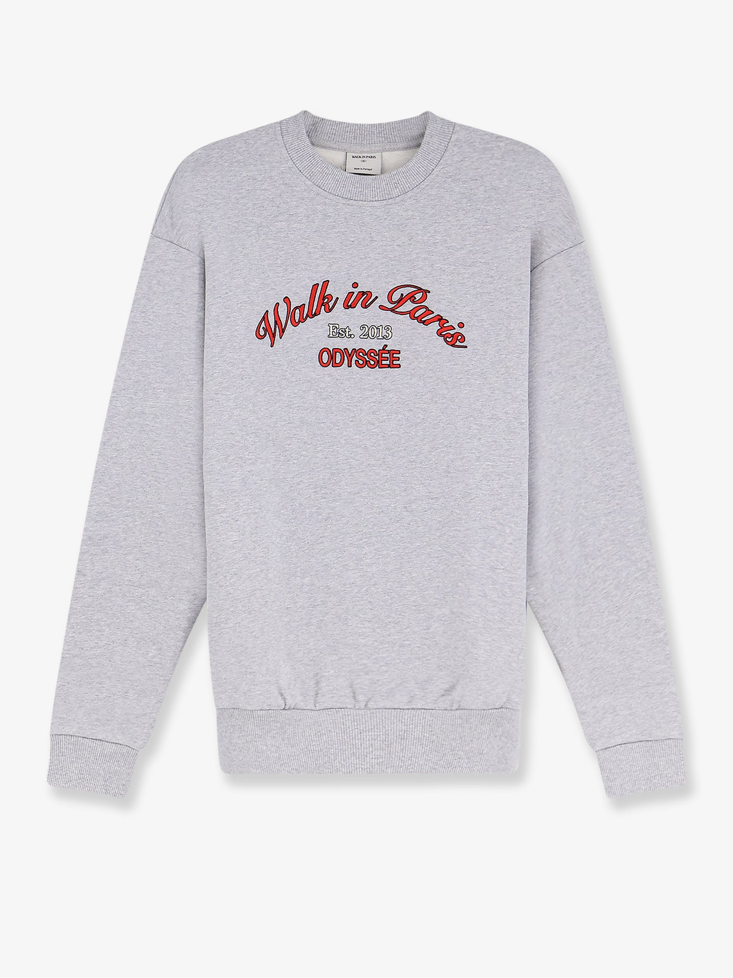 Sweatshirt with embroidered logo on the front