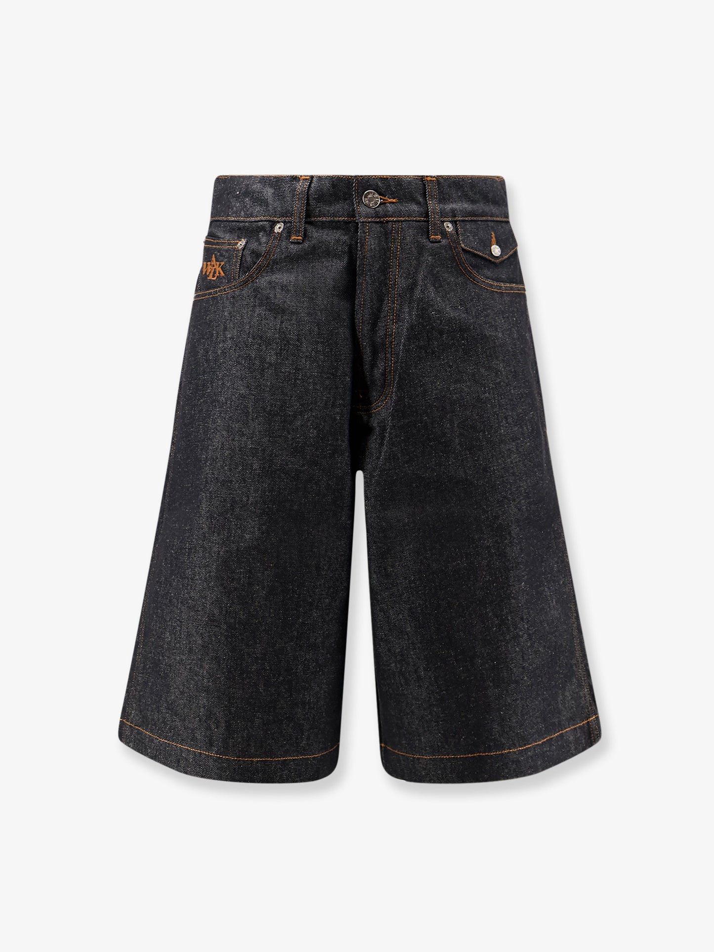 Baggy Raw Denim Shorts